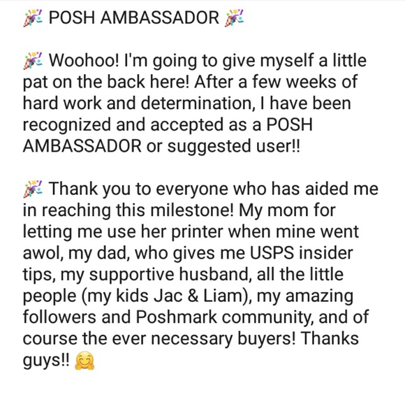 ๐ POSH AMBASSADOR ๐ - Picture 2 of 8
